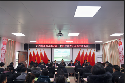 共担使命，，，同谱新篇 奋力开创WG电子集团高质量发展新局面——WG电子林业集团召开第一届职工代表大会第三次会议